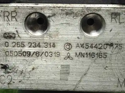 Second-hand car spare part abs for smart forfour 1.5 cdi cat oem iam references 0265950456 - 0265234314 - a4544201175 - mn116165  
