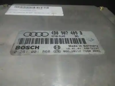 Автозапчасти б/у блок управления двигателем за audi a8 (d2) 3.3 tdi quattro ссылки oem iam 0281001868 - 4d0907409b  