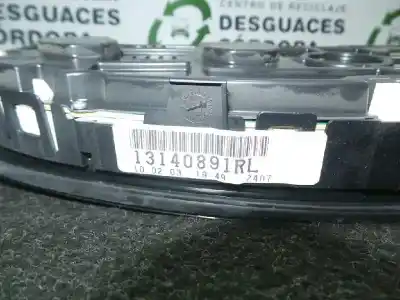 Recambio de automóvil de segunda mano de cuadro instrumentos para opel vectra c berlina 2.2 16v dti cat (y 22 dtr / l50) referencias oem iam 13140891rl - 11008012304050173024 12.pin - vdo 