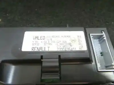 Pezzo di ricambio per auto di seconda mano controllo climatico per renault scenic (ja..) 1.9 dci authentique riferimenti oem iam 7700435401 - 69470002  ja0. - valeo