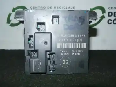 Pièce détachée automobile d'occasion BOITIER DE COMMANDE MOTEUR pour MERCEDES-BENZ CLASE E (W211) BERLINA  Références OEM IAM 2118704126 - 00006806  