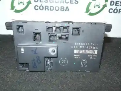 Pièce détachée automobile d'occasion BOITIER DE COMMANDE MOTEUR pour MERCEDES-BENZ CLASE E (W211) BERLINA  Références OEM IAM 2118701026 - 8850999 - 17S327775  