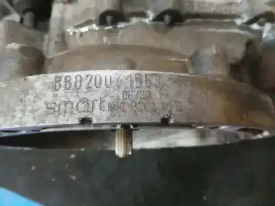 Second-hand car spare part GEARBOX for SMART COUPE  OEM IAM references BB020071563 - 0003226V012 - 013981007101 - 0003227 SOFTOUCH 
