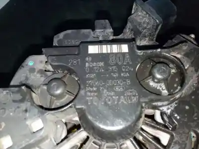 Pezzo di ricambio per auto di seconda mano alternatore per toyota corolla (e12) 1.6 16v riferimenti oem iam 0124315024 - 270600d030b 80a 