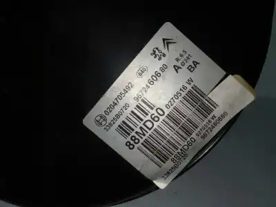 Peça sobressalente para automóvel em segunda mão servo freio por citroen c3 1.0 vti referências oem iam 9672460680 - 0204705492  
