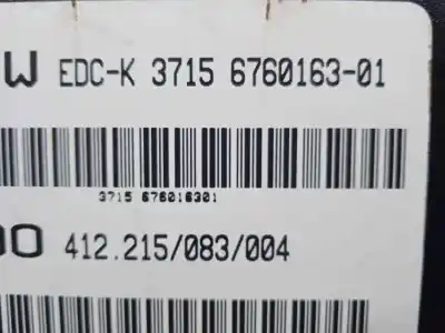 Second-hand car spare part electronic module for bmw serie 7 (e65/e66) 3.0 turbodiesel cat oem iam references 6760163 - 412215083004  