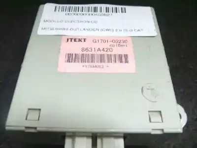 Автозапчасти б/у электронный модуль за mitsubishi outlander (cw0) 2.0 di-d cat ссылки oem iam 8631a420 - g170100230  
