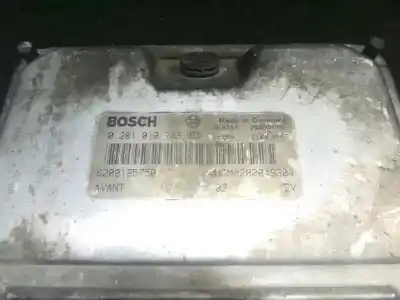 İkinci el araba yedek parçası ecu motor kontrol cihazi için renault clio ii fase ii (b/cb0) 1.9 dti diesel 80 cv / 59 kw oem iam referansları 0281010788 - 8200195750 - hom8200049304  