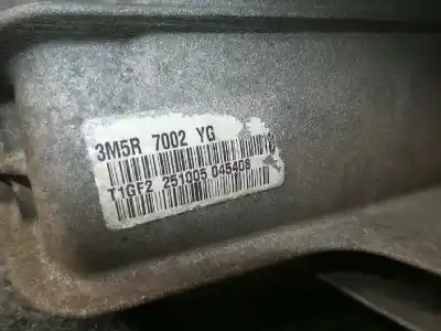 Автозапчастина б/у коробка передач для ford focus berlina (cap) 1.6 tdci cat посилання на oem iam 3m5r7002yg - 3r05422871 - t1gf2  5 velocidades