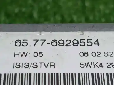 Second-hand car spare part airbag control unit for bmw serie 7 (e65/e66) 3.0 turbodiesel cat oem iam references 65776929554 - 6929554  