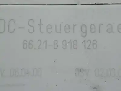 Second-hand car spare part electronic module for bmw serie 7 (e65/e66) 3.0 turbodiesel cat oem iam references 66216918126 - 6918126  