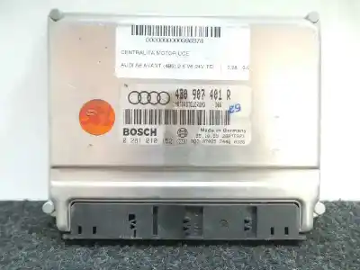 Автозапчастина б/у ебу контролер двигуна для audi a6 avant (4b5) 2.5 tdi посилання на oem iam 0281010152 - 4b0907401r - d66