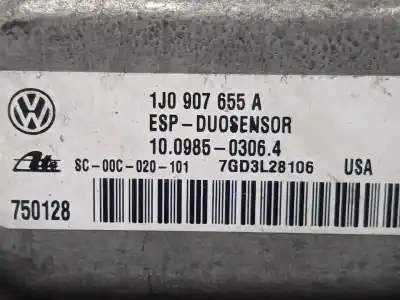 Peça sobressalente para automóvel em segunda mão centralina esp por seat leon (1m1) 1.9 tdi referências oem iam a1j1907637d - 10098004822 - 1j0907655a - 100985030  