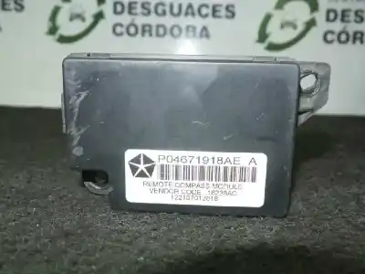 Peça sobressalente para automóvel em segunda mão módulo eletrônico por jeep patriot 2.0 crd cat referências oem iam p04671918ae