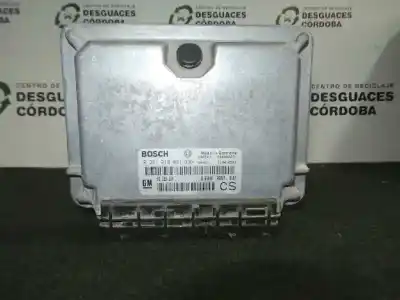 Pezzo di ricambio per auto di seconda mano centralina motore per opel zafira a 2.0 di 16v riferimenti oem iam 0281010021 - 09133269