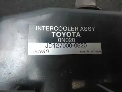 Peça sobressalente para automóvel em segunda mão intercooler por toyota yaris (ksp9/scp9/nlp9) 1.4 turbodiesel cat referências oem iam jd1270000620  250x207x64