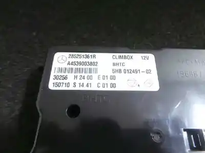 Second-hand car spare part electronic module for smart forfour 0.9 turbo cat oem iam references 285251361r - a4539003802 - 30256h2400e0100 - 15071  