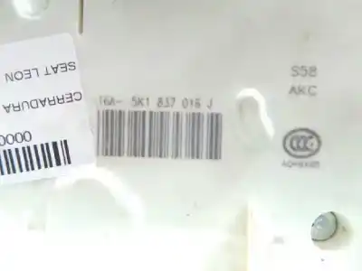 Second-hand car spare part front right door lock for seat leon sc (5f5) 1.4 16v tsi oem iam references 5k1837016j - 16a5k1837016j  