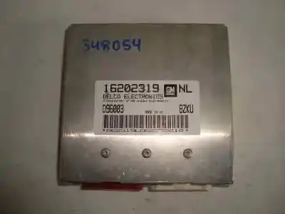 Pièce détachée automobile d'occasion CALCULATEUR MOTEUR ECU pour OPEL VECTRA B BERLINA  Références OEM IAM 16202319 - D96003 - BZKU - NL  