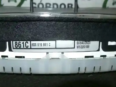 Peça sobressalente para automóvel em segunda mão quadrante por audi a4 berlina (b5) 1.8 referências oem iam 8d0919861c  