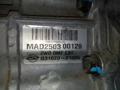Автозапчастина б/у коробка передач для ssangyong rodius 2.7 turbodiesel cat посилання на oem iam g3102021005 - mad250300126  5.velocidades