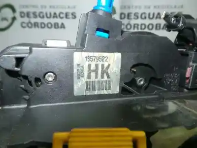 Piesă de schimb auto la mâna a doua încuietoare ușa fațã stânga pentru opel astra j lim. 1.6 cdti dpf referințe oem iam 13579522  