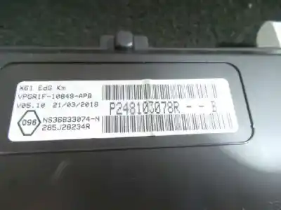 Автозапчасти б/у приборная доска за renault kangoo express 1.5 dci ссылки oem iam p248103078rb - ns36833074 - 285j28234r  