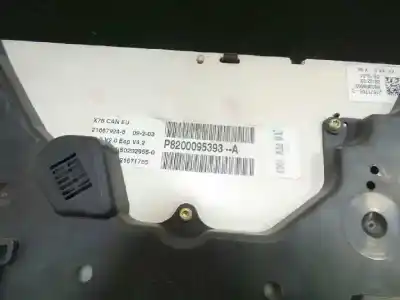 Pièce détachée automobile d'occasion compteur de vitesse tableau de bord pour renault kangoo express (fc0/1_) 1.9 dci 4x4 (fc0v) références oem iam 8200095393a - p8200095393a - 216679246 - ns0202855  