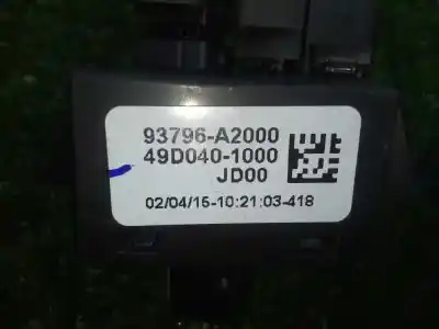 Second-hand car spare part multifunction switch for kia cee´d (jd) 1.4 cvvt oem iam references 93796a2000 - 49d0401000 - 49d0401200  