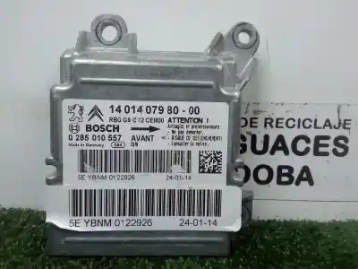 Автозапчасти б/у блок управления подушками безопасности за fiat scudo combi (272) panorama executive l2h1 130 multijet (5 pl.) ссылки oem iam 0285010557 - 1401407980