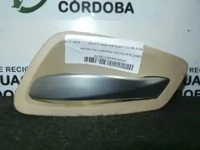 Second-hand car spare part interior left rear handle for bmw serie 3 berlina (e90) 2.0 cat oem iam references 7144546 - 7144548 - 7144550