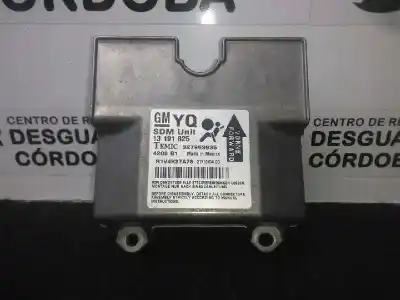 Pièce détachée automobile d'occasion BOITIER DE COMMANDE D'AIRBAG pour OPEL ASTRA H BERLINA  Références OEM IAM 13191825 - 327963935  