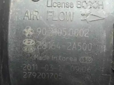 Автозапчастина б/у витратомір повітря для hyundai i30cw 1.6 crdi cat посилання на oem iam 9021050002 - 281642a500  