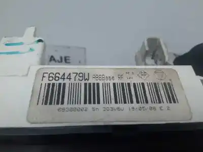 Peça sobressalente para automóvel em segunda mão comando de sofagem (chauffage / ar condicionado)  por citroen c2 (jm_) 1.4 referências oem iam f664479w  