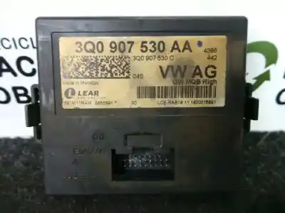 Recambio de automóvil de segunda mano de MODULO ELECTRONICO para AUDI Q2 (GAB)  referencias OEM IAM 3Q0907530AA - 3Q0907530C  