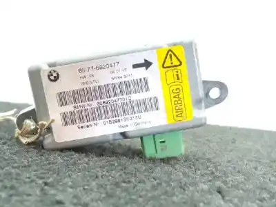 Peça sobressalente para automóvel em segunda mão centralina de airbag por bmw serie 7 (e65/e66) 3.6 v8 32v cat referências oem iam 65776920477 - 5wk43011 - 30692047701d
