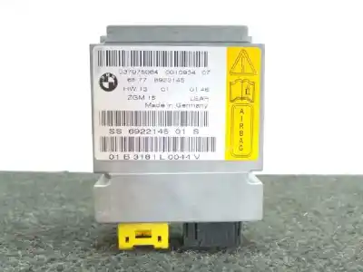 Peça sobressalente para automóvel em segunda mão centralina de airbag por bmw serie 7 (e65/e66) 3.6 v8 32v cat referências oem iam 65776922145 - ss692214501s