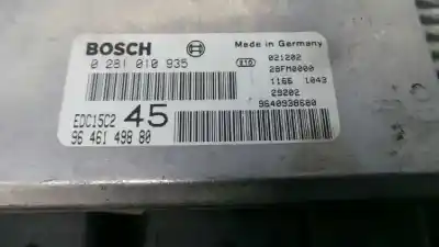 Pièce détachée automobile d'occasion calculateur moteur ecu pour peugeot 307 (s1) 2.0 hdi cat références oem iam 0281010935 - 9646149880 - edc15c2  edc15c2