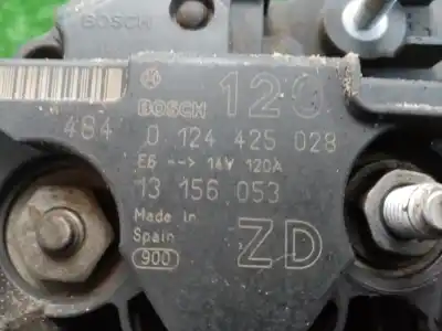 Автозапчастина б/у генератор для opel corsa d (s07) 1.4 (l08 l68) посилання на oem iam  polea.fija - 5.canales 120ah - bosch