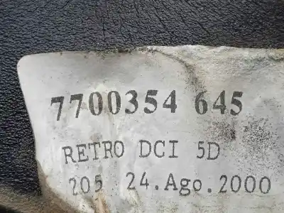 Автозапчасти б/у задний вид справа за renault scenic rx4 (ja0) 1.9 dci salomon ссылки oem iam 7700354645  