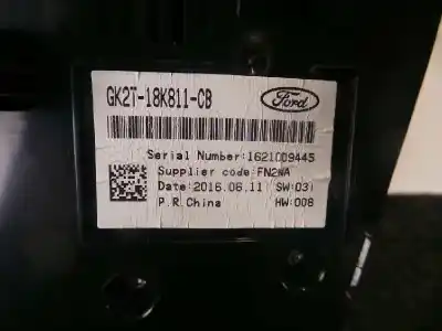 Автозапчастина б/у аудіо система / радіо cd для ford transit custom kombi 2.0 tdci cat посилання на oem iam gk2t18k811cb  