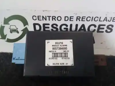 Second-hand car spare part electronic module for peugeot 407 2.0 16v hdi cat (rhr / dw10bted4) oem iam references 9657384680