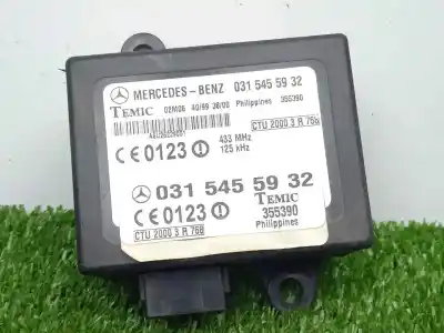 Recambio de automóvil de segunda mano de CENTRALITA INMOVILIZADOR para MERCEDES VITO (W638) CAJA CERRADA  referencias OEM IAM 0315455932  