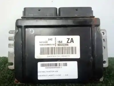 Second-hand car spare part ECU ENGINE CONTROL for CHEVROLET LACETTI (J200)  OEM IAM references 5WY1E03C - 96422396 - D42  D42