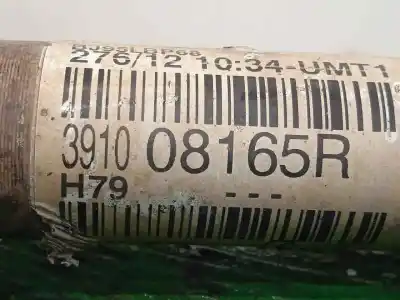 Second-hand car spare part front right transmission for dacia duster 1.6 16v cat oem iam references 391008165r l948mm 