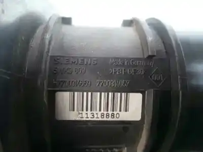 Автозапчастина б/у витратомір повітря для renault laguna ii (bg0) 1.9 dci diesel cat посилання на oem iam 5wk9609 - h7700314669 - 7700314057  