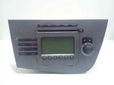 Second-hand car spare part audio system / radio cd for seat leon (1p1) 1.9 tdi oem iam references 1p1035152n87 - 7645671366