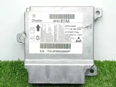 Peça sobressalente para automóvel em segunda mão centralina de airbag por fiat freemont (345) 2.0 16v multijet cat referências oem iam 68163811aa - a2c81542500