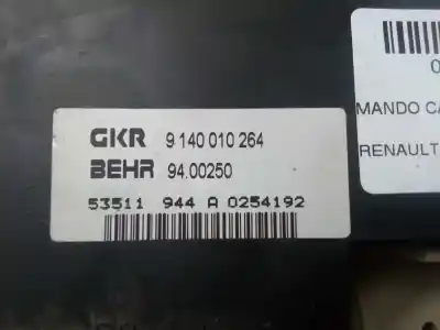 Автозапчасти б/у отопление / кондиционирование воздуха за renault laguna (b56) 1.9 dti diesel cat ссылки oem iam 9140010264 - 9400250  