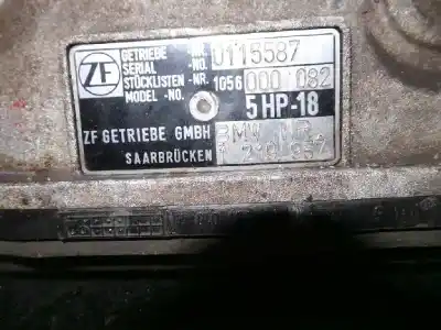 Pièce détachée automobile d'occasion boîte de vitesses pour bmw serie 7 (e32) 735i références oem iam 5hp18 - 1056000082 - 1219957 - 0115587 - nr zf 5 velocidades 